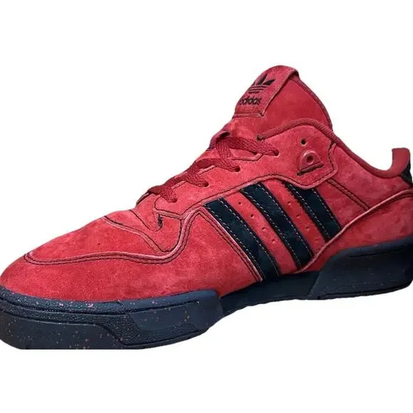 - Adidas x Marvel Rivalry Low Deadpool Red Suede JR2480 Men's Shoe Size 18